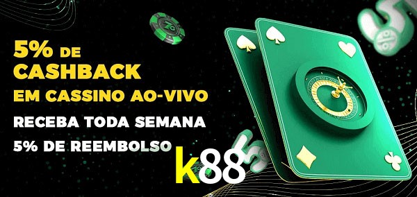 Promoções do cassino ao Vivo k88